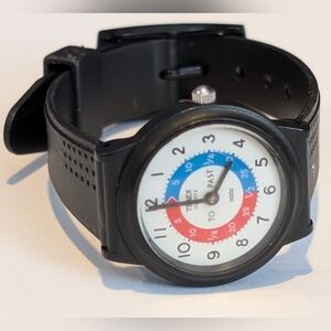 Vintage Timex Teacher analog Watch - Kids Wristwatch